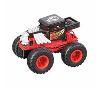 Mondo Motors Mondo -63679 Monster Trucks Bone Shaker-Coche teledirigido para niños 2.4 GHz Rojo/Negro-63679, Color Livrea Hot Wheels, 63679