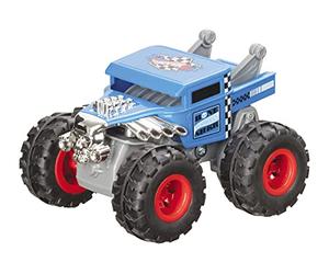 Mondo Motors Mondo Motors-63649 Monster Trucks Bone Shaker-Coche teledirigido para niños azul-63649, Color livrea Hot Wheels (63649)