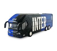 Mondo Motors - Pullman F.C. Internazionale Milano - Modelo de juguete - Bus con retrocarga de embrague - Color negro y azul - 51214