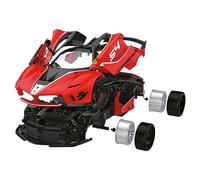 MONDO Motors - RC 1:18 Kit Ferrari Fxxk EVO Coche Radio Control, Color Rojo - 63691