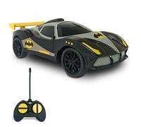 MONDO Motors - RC Batmobile Batman DC - Modelo teledirigido a Escala 1:28 - hasta 10 km/h de Velocidad - Coche de Juguete para niños - 63699
