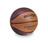 Mondo Sport - Balón de Baloncesto BASKET PRO GOLD - Profesional - Producto Oficial - Talla 7 - 567/650 g - 13614