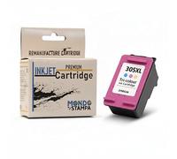 Mondo Stampa - 305XL Cartuchos de Tinta Impresora de Color, 305XL Reemplazo para HP 305 para HP DeskJet 2720e 2710 2700 2724 Plus 4120e 4110 Envy 6000 6020 6032 6030 Pro 6420e 6432e (1 color)