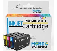 Mondo Stampa Multipack 4 Cartuchos de Tinta Compatibles con HP 963XL para OfficeJet Pro 9010 9012 9014 9015 9016 9019 9020 9022 9023 9025 9028