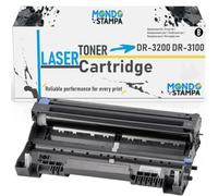 Mondo Stampa Tambor compatible con Brother DR3200 Laser de 25.000 páginas | También compatible con DR3100. Para DCP-8070 HL-5240 HL-5280DW HL-5350DN HL-5370DW MFC-8380DN MFC-8880DN. Tambor confiable