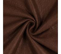 Mondo Tessuti - Cortes de tela paño Lenci - Fieltro 1 mm - Disponible en diferentes formatos y 60 colores (100 x 190 cm, marrón)