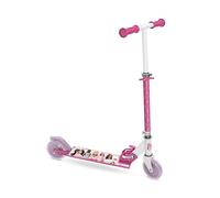 Mondo Toys - Alu Scooter BARBIE - Patinete infantil de aluminio de 2 ruedas - Manillar regulable - 18081