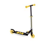 Mondo Toys - Batman ALU Scooter Patinete 2 Ruedas Plegable de Aluminio con Plataforma Extra Grip y Manillar Ajustable para niños - 28819