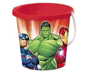 Mondo Toys - BUCKET AVENGERS - Cubo de arena ø17 - Juego de playa para niños a partir de 3 años - 28432