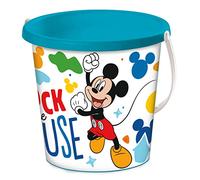Mondo Toys - BUCKET MICKEY - Cubo de arena ø17 - Juego de playa para niños a partir de 3 años - 18611