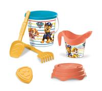 Mondo Toys - BUCKET SET + WATER CAN PAW PATROL - Juego de cubo de arena ø17 cm c