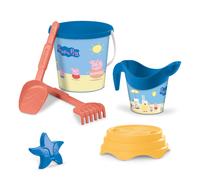 Mondo Toys - BUCKET SET + WATER CAN PEPPA PIG - Sandeimer Set (Importación USA)