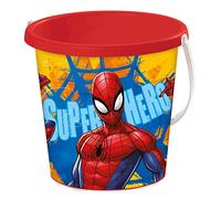 Mondo Toys - BUCKET SPIDERMAN - Cubo de arena ø17 - Juego de playa para niños a partir de 3 años - 28001