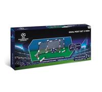 Mondo Toys - Champions League - Juego de 2 porterías de fútbol para niños con Red - Pelota Mini incluida - 28810