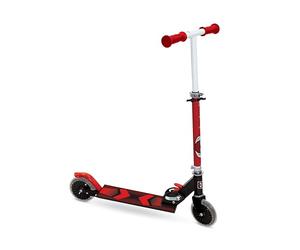 Mondo Toys - Milan ALU Scooter Patinete 2 Ruedas Plegable de Aluminio con Plataforma Extra Grip y Manillar Ajustable para niños - 28763