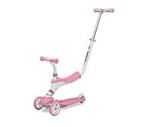 Mondo Toys - On&Go - Scribble Patinete para niños 5 en 1 - Patinete con Asiento, Pedales de Goma Suave y Grande Scooter de 3 Ruedas para niños - Edad de 1 a 5 años | MAX 50 kg - Color Rosa - 28575
