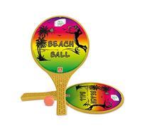 Mondo Toys - Paddles Fluo - Set de Palas de Playa para Niños - 15980