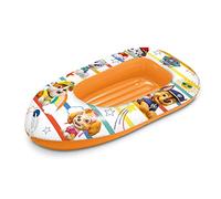 Mondo Toys - PAW PATROL Boat INFLATED BASE- Barca hinchable para bebé - Flotante 112 cm Ideal para niño/niña - 16935