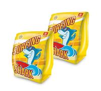 Mondo Toys - SURFING SHARK Arm Bands - Manguitos para niños - Material PVC - Apto para niños de 2 a 6 años con Peso 6-20 kg - 16919