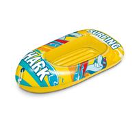Mondo Toys - Surfing Shark Boat - Inflatable Base Boat, Inflat (Importación USA)