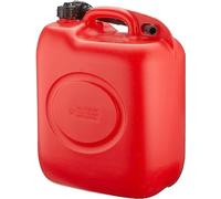 Mondo Viro Bidón para combustible de PVC rojo homologado con boquilla incluida - para diésel, gasolina y otros (10 litros)
