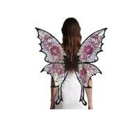 Monduelle Accesorio Cosplay Alas Mariposa Fantásticas Grandes Alas Hada Mujeres Adultas Disfraz Halloween Con Elfo Mariposa Niñas Celebración
