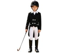 Monduelle Crop Top Danza Niña 5 Años Blazer Para Montar a Caballo Chaqueta Ajustada Ropa Exterior Equestre Yoga Negro 13-14 años