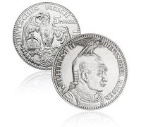 Moneda Antigua Alemania, colección de Monedas de Plata Antiguas, Monedas Europeas para coleccionistas Raras, Moneda de Oro Conmemorativa Marca Alemana del Imperio alemán (1913 Karl)