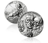 Moneda Antigua Alemania, colección de Monedas de Plata Antiguas, Monedas Europeas para coleccionistas Raras, Moneda Conmemorativa Marca Alemana del Imperio alemán (1915 Egypt Awakens Medal)