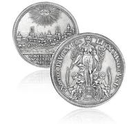 Moneda Antigua Alemania, colección de Monedas de Plata Antiguas, Monedas Europeas para coleccionistas Raras, Moneda de Oro Conmemorativa Marca Alemana del Imperio alemán (1698 Nurnberg)