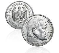 Moneda Antigua Alemania, colección de Monedas de Plata Antiguas, Monedas Europeas para coleccionistas Raras, Moneda de Oro Conmemorativa Marca Alemana del Imperio alemán (1936 Bismarck)