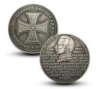 Moneda Antigua Alemania, Monedas Europeas para coleccionistas Raras, colección de Monedas Antiguas, Moneda de Plata Marca Alemana del Imperio alemán, Regalo histórica (German-1914-A)