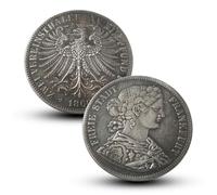 Moneda Antigua Alemania, Monedas Europeas para coleccionistas Raras, colección de Monedas Antiguas, Moneda de Plata Marca Alemana del Imperio alemán, Regalo histórica (German-1866)