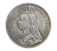 Moneda Antigua Britannia, colección de Monedas Antiguas Corona británica, Monedas Europeas para coleccionistas Raras, Moneda de Plata Reino Unido, Regalo Vintage (British-Victoria)