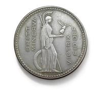 Moneda Antigua Britannia, Moneda de Plata Reino Unido, colección de Monedas de Oro Antiguas Victorian británica, Monedas Europeas para coleccionistas Raras, UK Old Coin (1837 Victoria Coin)