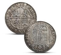 Moneda Antigua españa, colección de Monedas Antiguas españolas, Moneda de Plata Peseta Alfonso XIII española, Monedas Europeas para coleccionistas Raras, Regalo histórica (Spanish-Philip V)