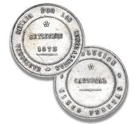 Moneda Antigua española, Monedas 5 Pesetas Plata coleccionables, colección Moneda Oro Escudo España, Monedas conmemorativas para coleccionistas Raras (1873 realesevolución Cantonal)