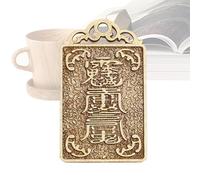 Moneda china | Amuleto de salud vintage | Recuerdo coleccionable portátil para hombres y mujeres, Siehe Beschreibung, Zinc, Ver descripción