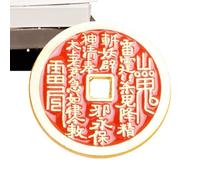 Moneda China | Amuleto de Salud Vintage | Recuerdo Decorativo Coleccionable Para Mujeres Y Hombres Portátil Decoración Del Hogar Recuerdo, Siehe Beschreibung, Zinc, Ver descripción