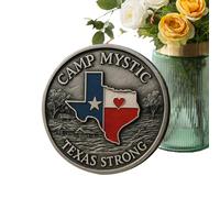 Moneda coleccionable Munt - Texas Souvenir | Medalla conmemorativa objetos coleccionables únicos, inspiración para regalos para amigos turísticos, relaciones familiares, hombres, padres, madres