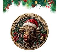 Moneda Coleccionable, Recuerdo Creativo, de Tierras Altas, Monedas coleccionables únicas, para Guardar presentaciones, coleccionar, Hobby, Vacaciones, cumpleaños, coleccionistas, Adultos