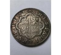 Moneda Conmemorativa 1635 España Felipe IV Monedas De Colección Moneda De Desafío Bañada En Plata Monedas Conmemorativas Colección Regalo De Recuerdo