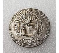Moneda conmemorativa de España de 1710. Grandes monedas americanas - Monedas antiguas brillantes sin circular - Echamos mucho de menos a nuestra madre patria, de Yunbest.