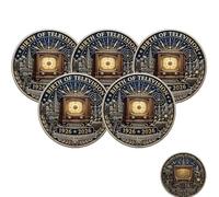 Moneda Conmemorativa del 100.º Aniversario del Nacimiento de la televisión (1926-2026) | Artículo de colección del Centenario de la Historia de la radiodifusión (5pcs)