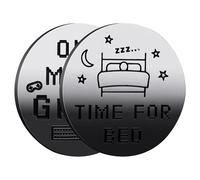 Moneda de Decisión del Juego -SI | Moneda Divertida del Destino, Moneda De Decisión, Regalo, Moneda De Decisión Jugador, 1 Otro Juego/Tiempo Para Cama Y 1 Más Episodio/En La Cama