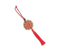 Moneda de la Fortuna, Dinero Colgante de Latón Feng Shui para Automóvil(Fortuna afortunada)