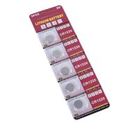 Moneda de Litio fácil de Usar de la batería del botón del Litio CR1220 3V con Las Pilas de botón potentes de la Vida útil Larga