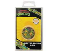 Moneda de metal esmaltado Krang Teenage Mutant Ninja Turtles edición limitada
