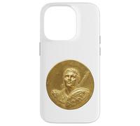 Moneda de Oro Antigua - Alejandro Magno Carcasa para iPhone 14 Pro