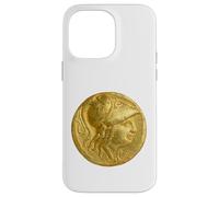 Moneda de Oro Antigua - Alejandro Magno Carcasa para iPhone 14 Pro MAX